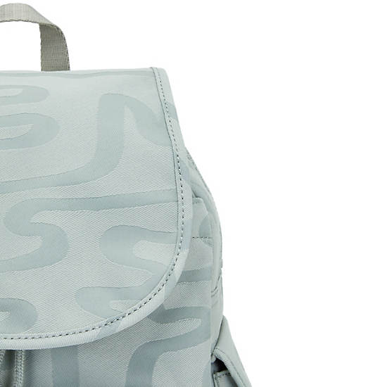 Kipling City Pack Small Classic Printed Ryggsekk Turkis | NO 1711EB